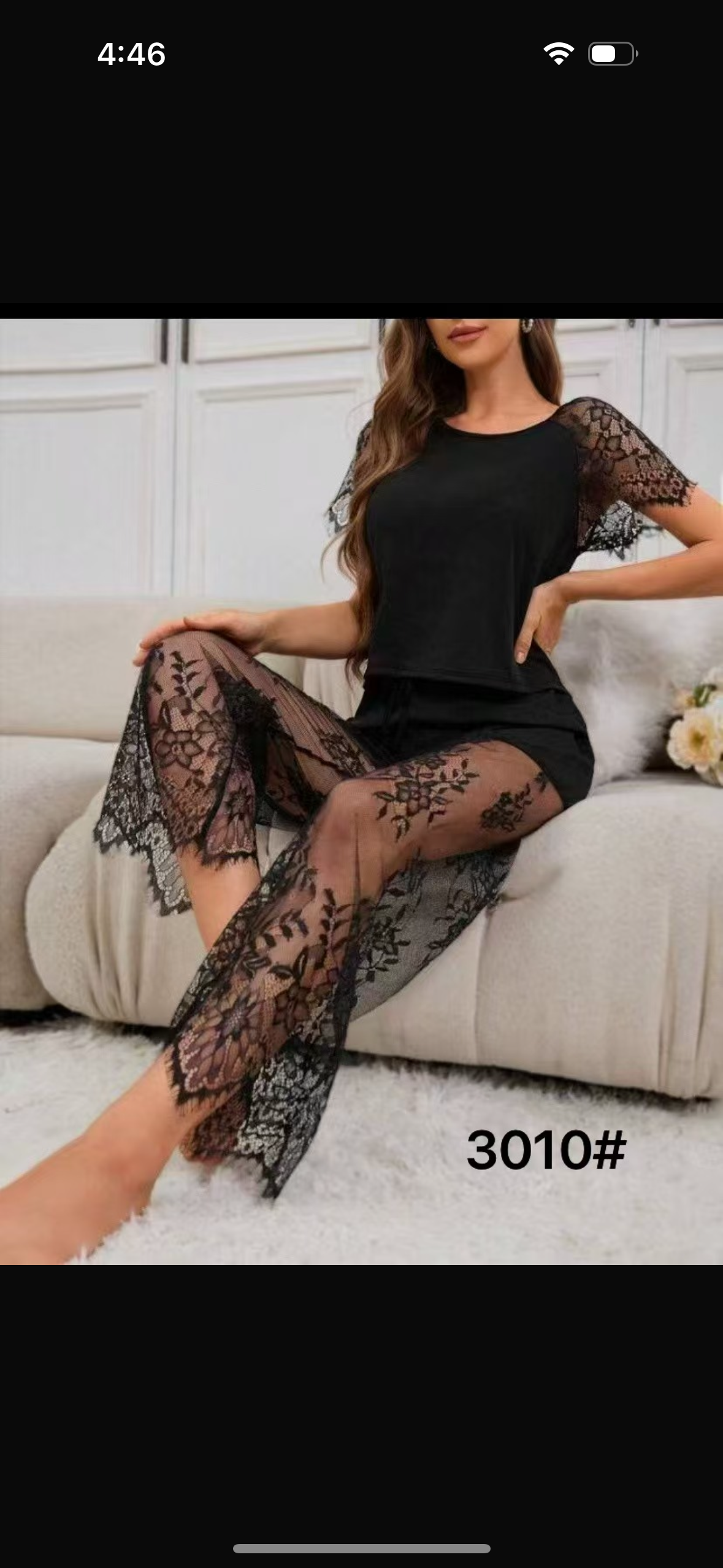 Stylish Date Night Pajama Set