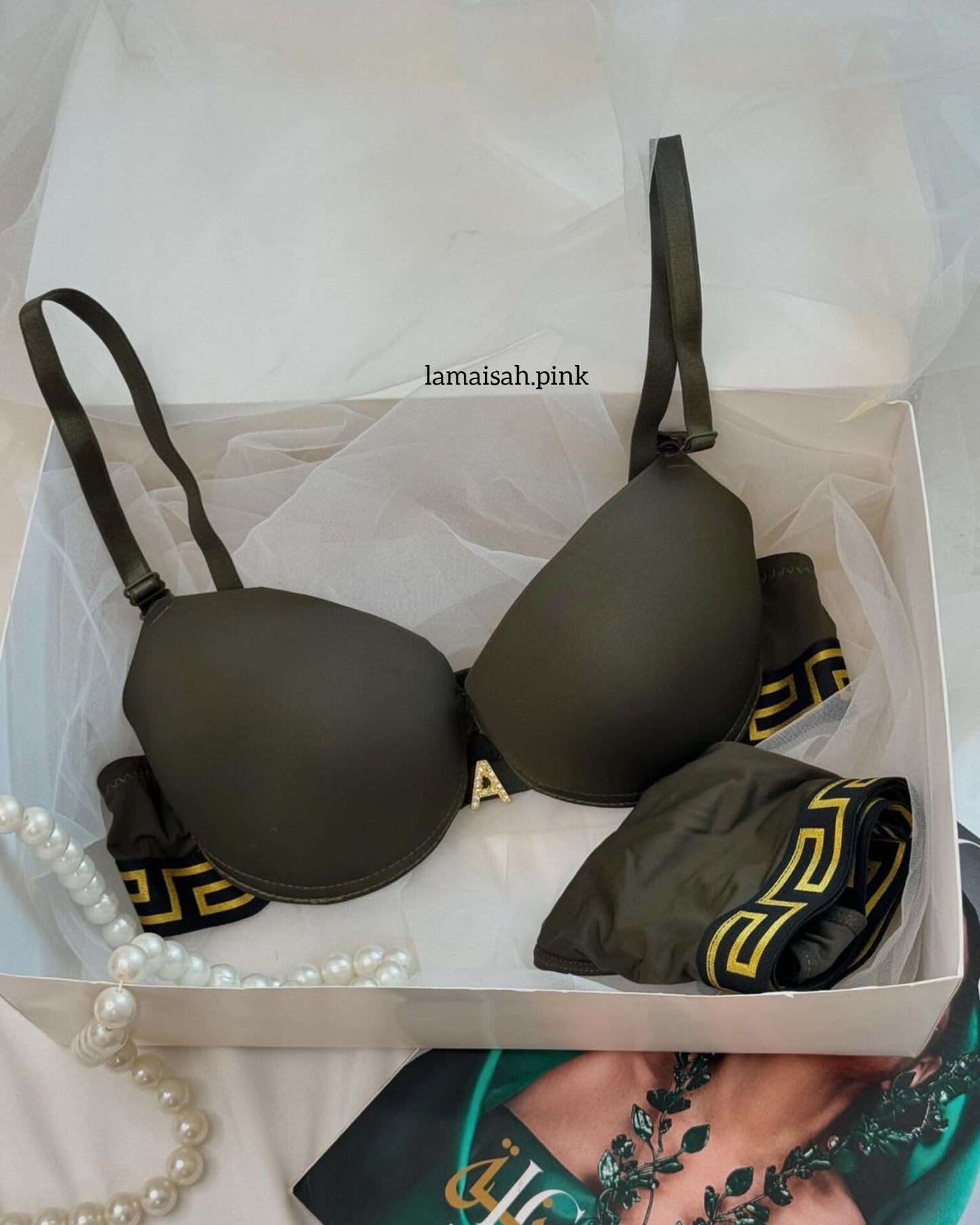 Push Up Double Padded Bra Set