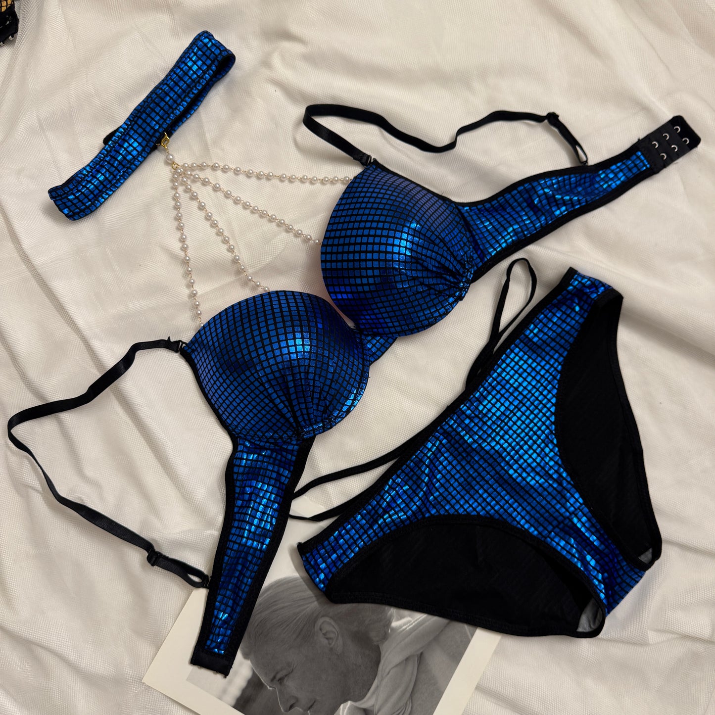 Disco Beads Bra Set 🪩