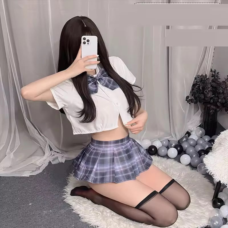 Half Dress Shirt and Skirt College Costume