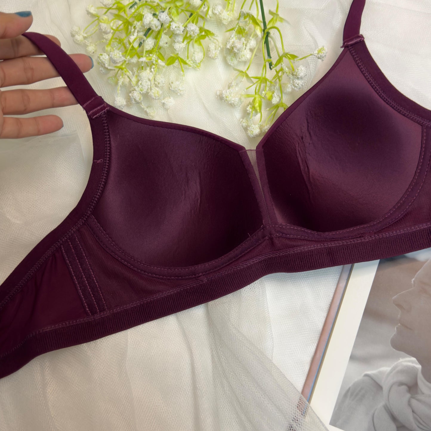 Seamless Thin Pad T Shirt Bra