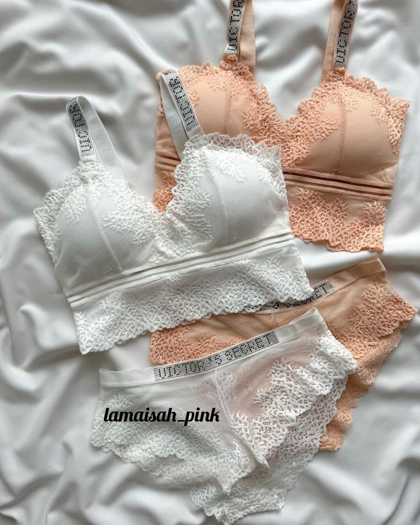 Victor's Secret Net Bra Set
