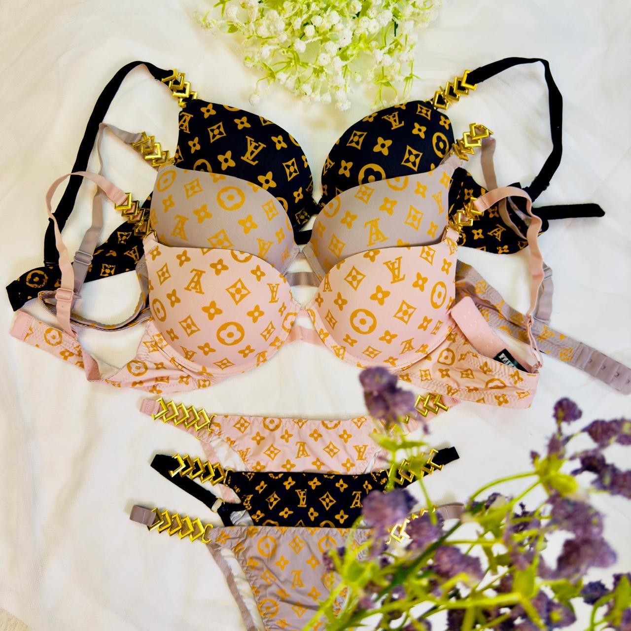 Lois Vuiton Bra Set