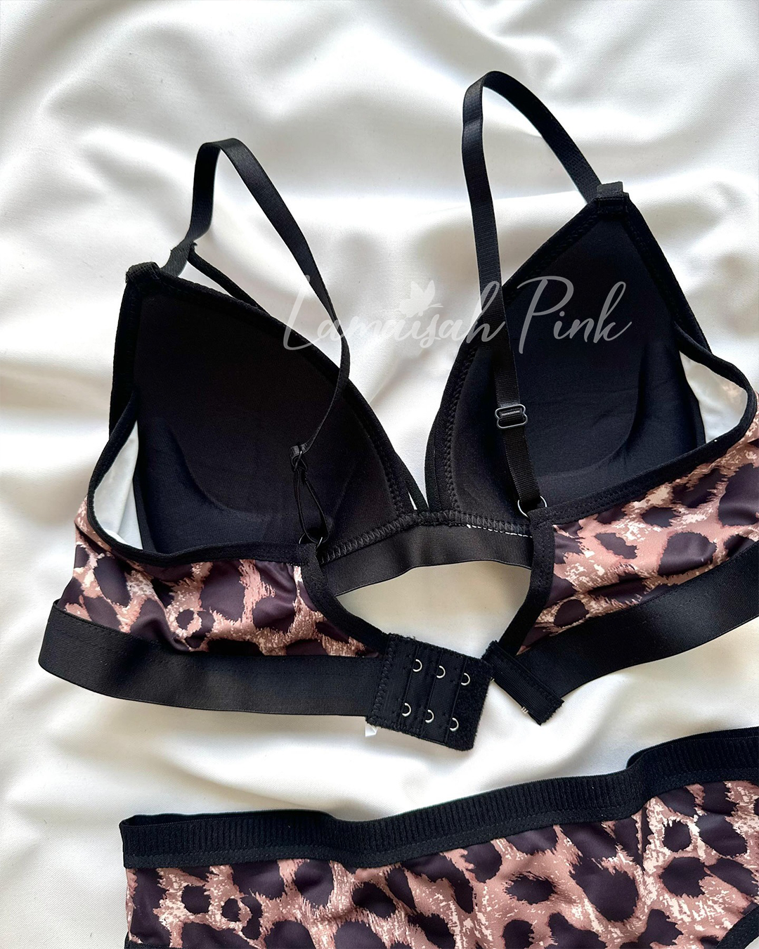 Leopard Print Free Size Bra Set🐆