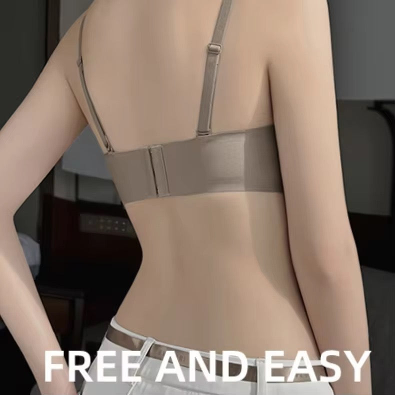 Front and Back Open Seamless Push up bra
