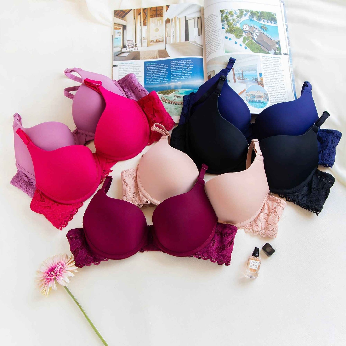 Comfortable Demi Cup Wired Bra