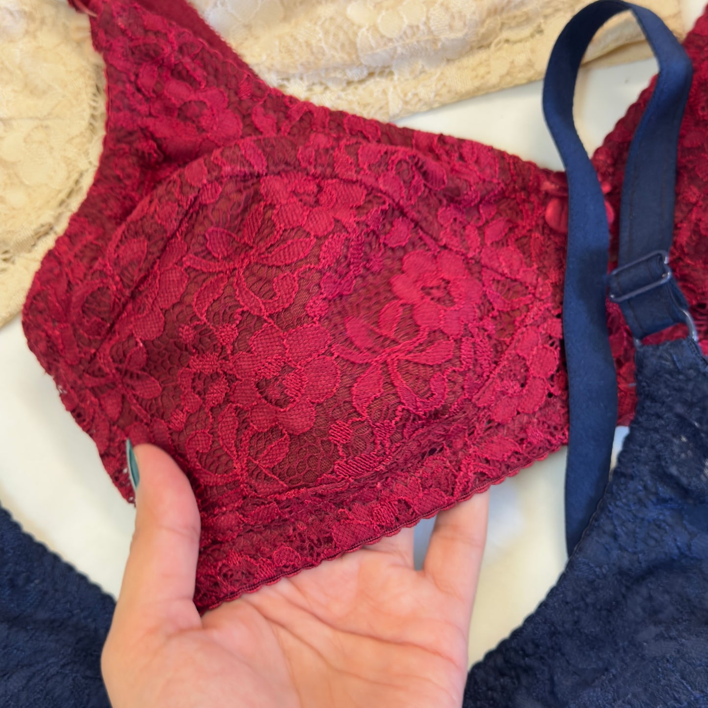 Flower Pattern Summer Bra