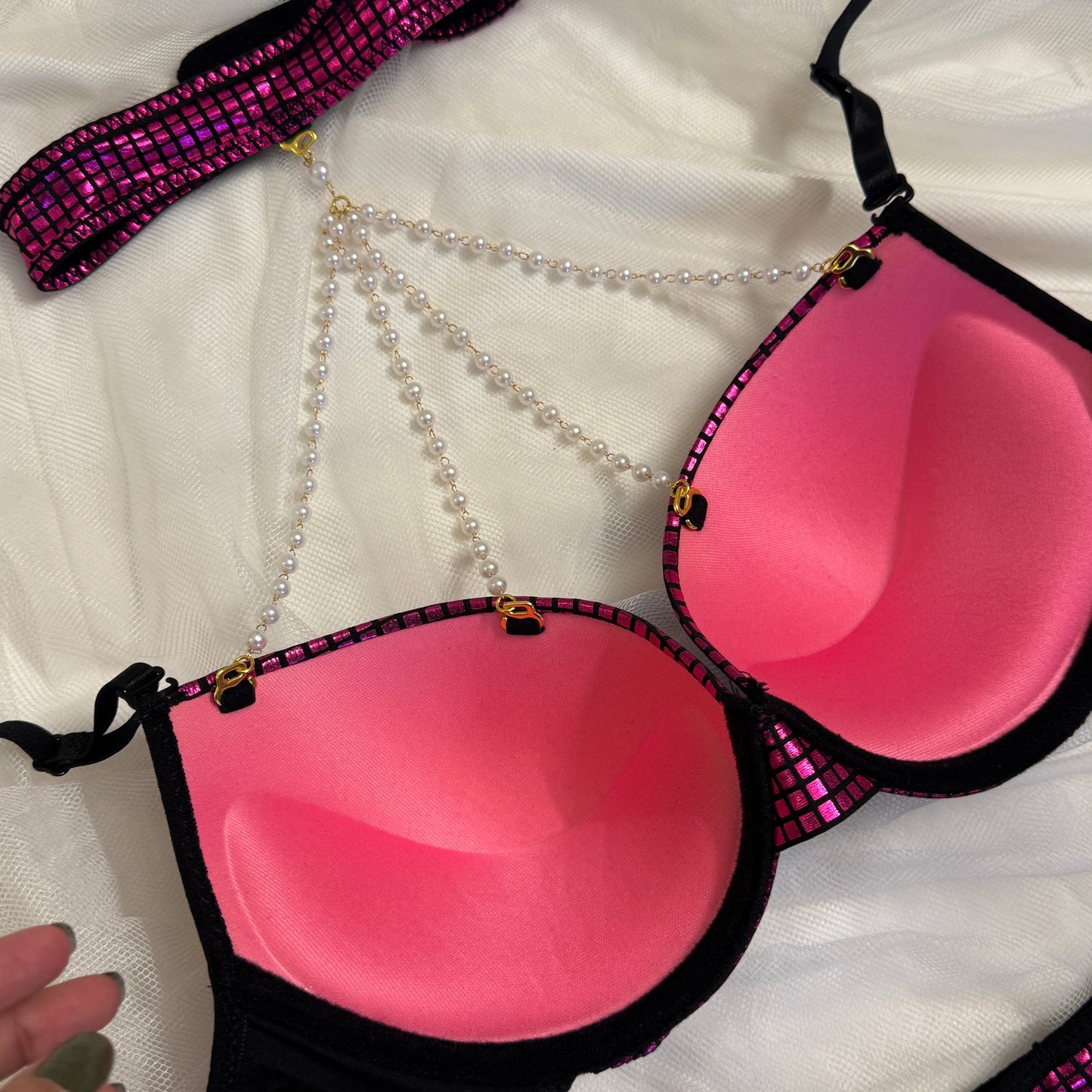 Disco Beads Bra Set 🪩