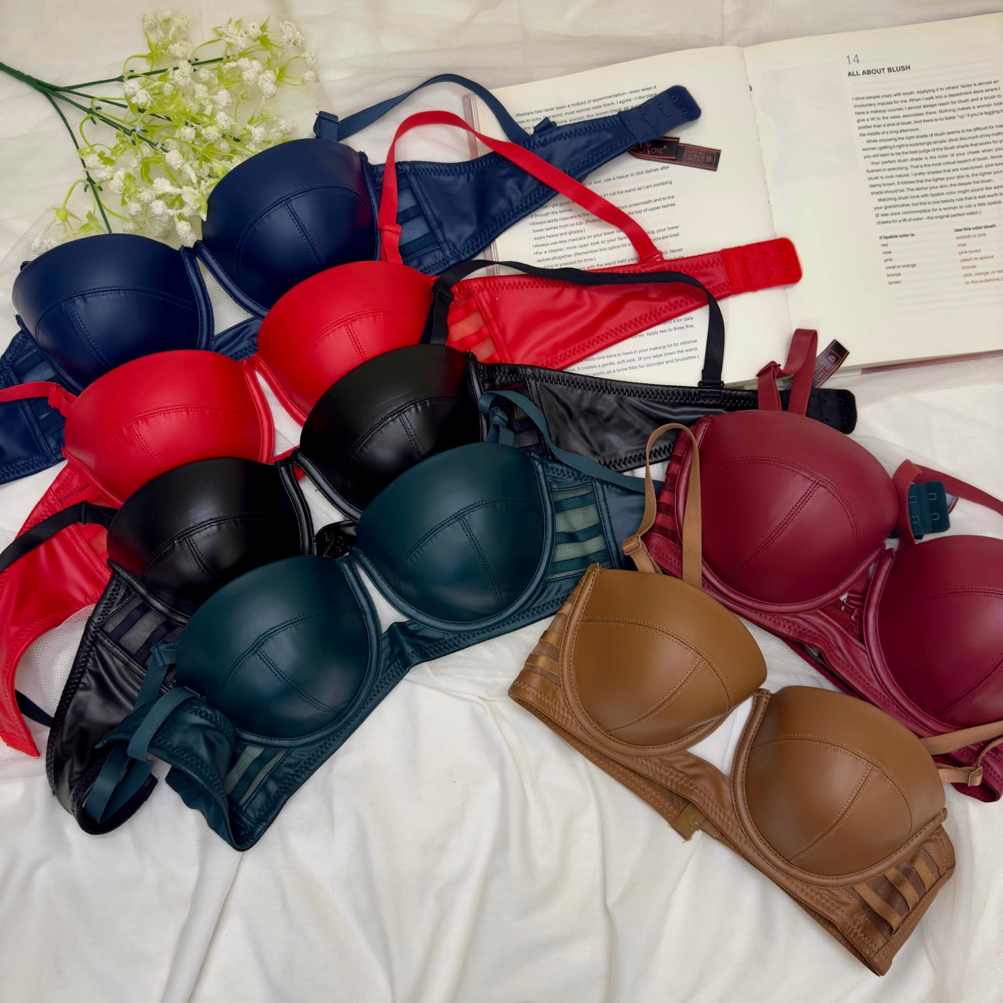 Leather Stylish Bra