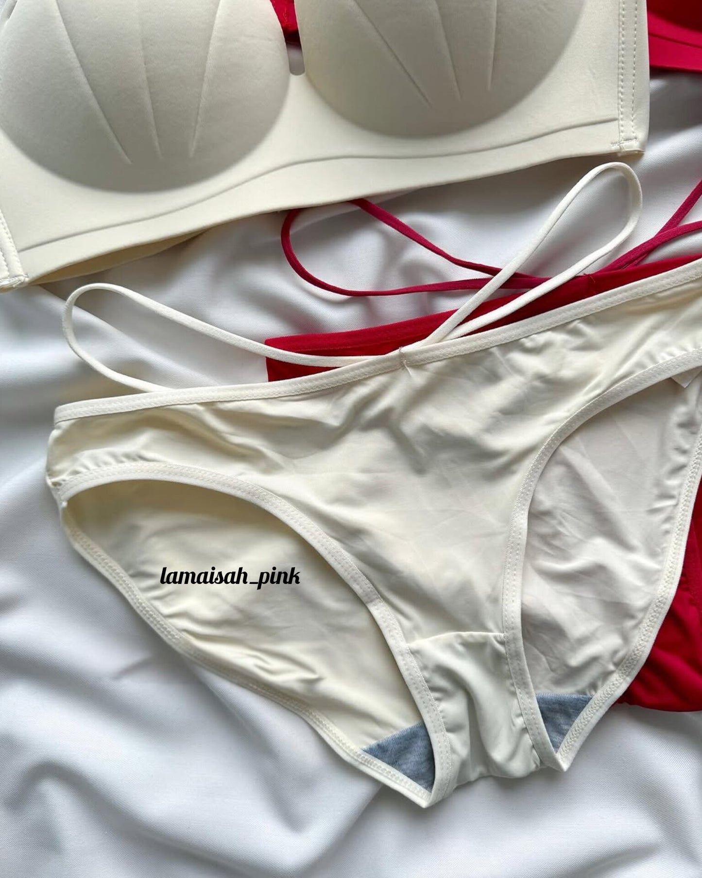 Sea Shell Design Bra Set