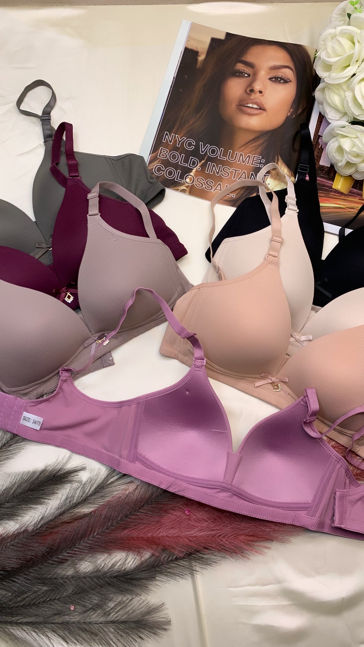 Daily Wear Thin Pad Seamless Non Wite Bra