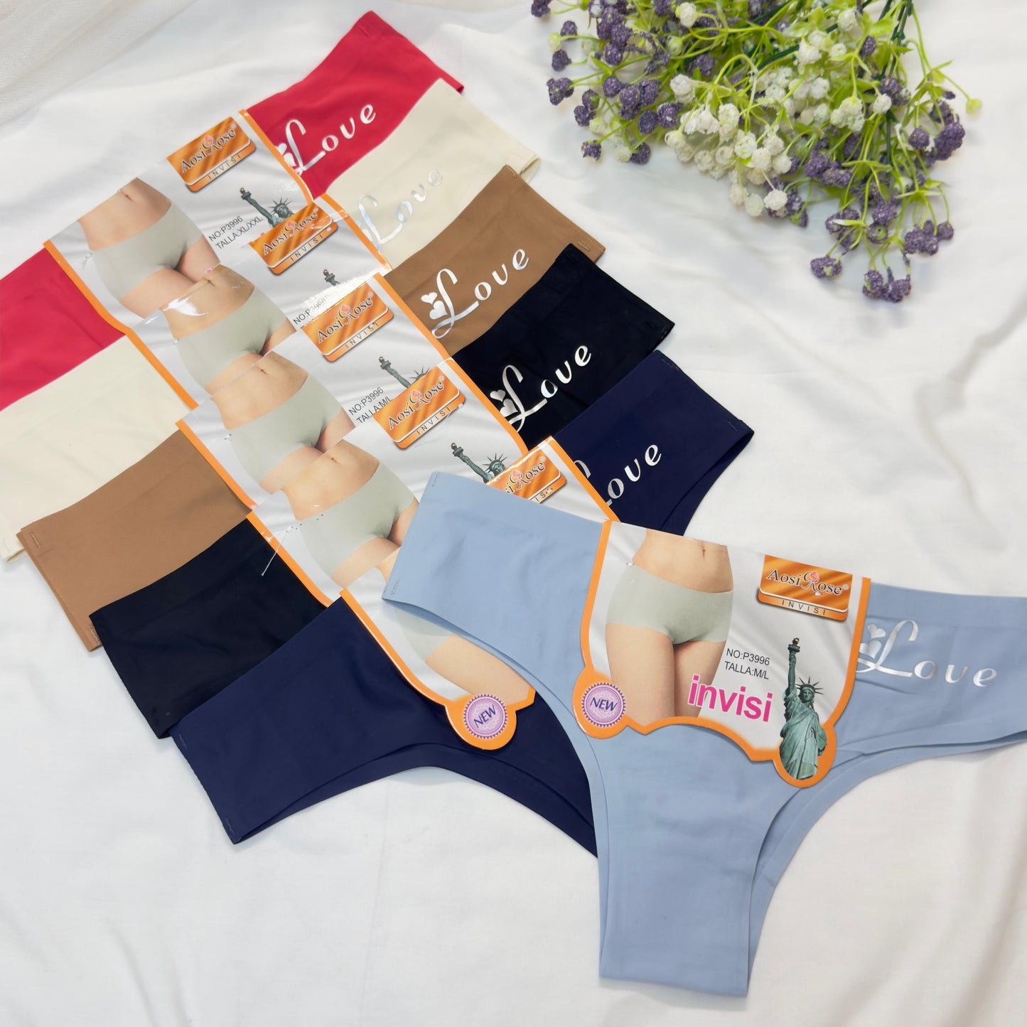 Invisible Seamless Imported Thongs
