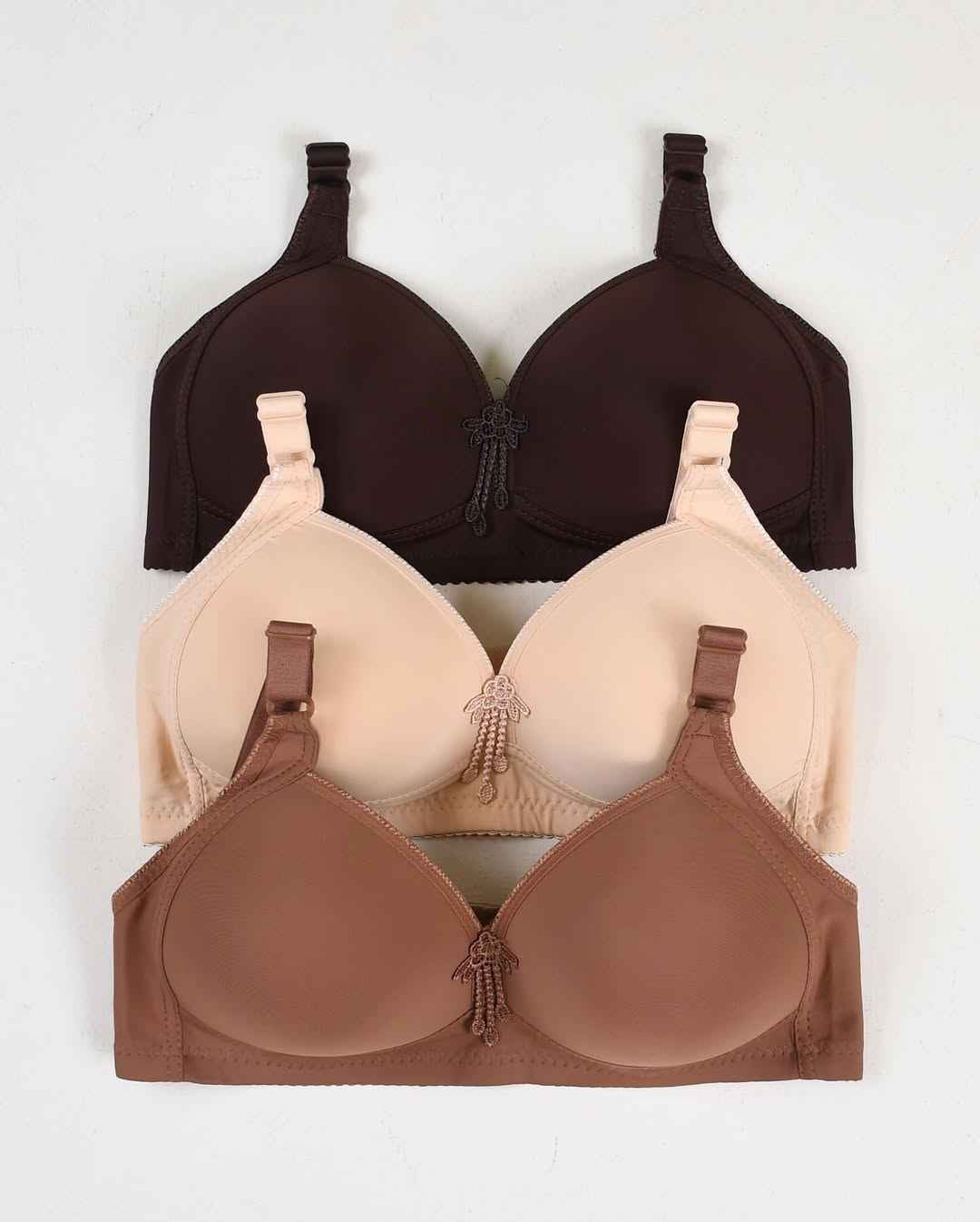 Daily Wear Thin Pad front Flower design Bra