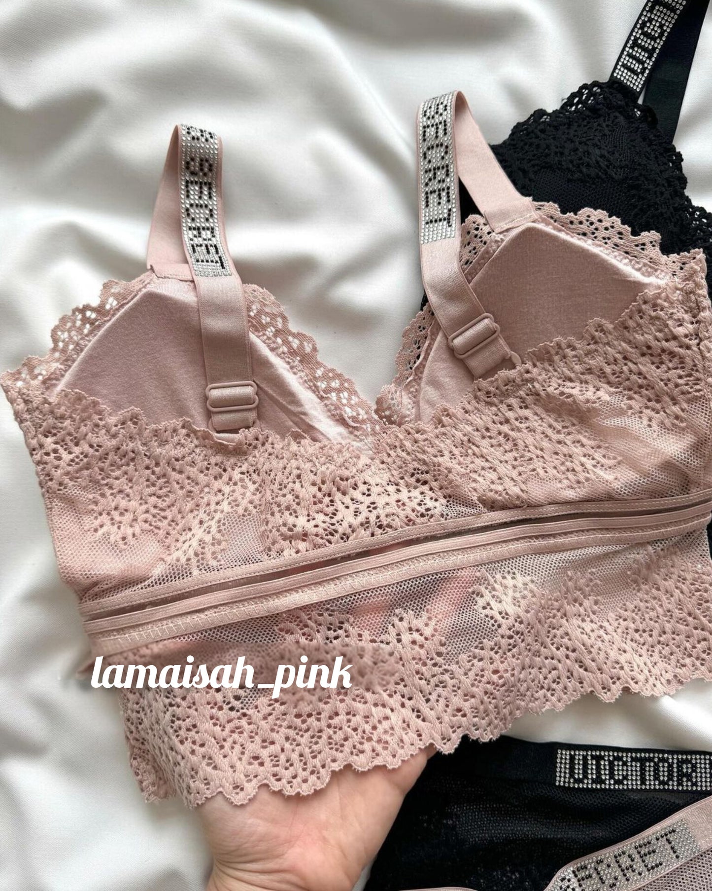 Victor's Secret Net Bra Set