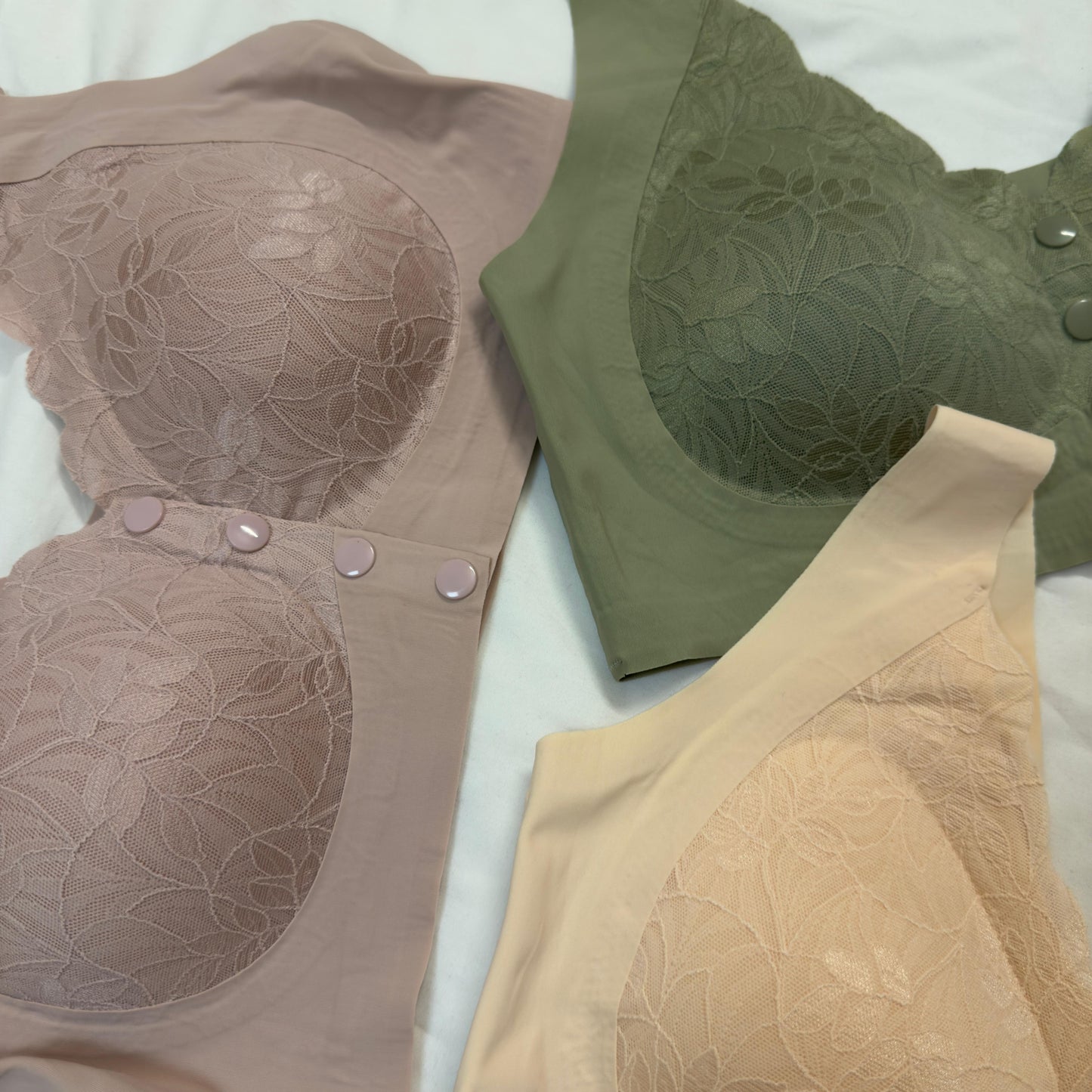 Seamless Anti Rash Front Open Posture Correction Bra