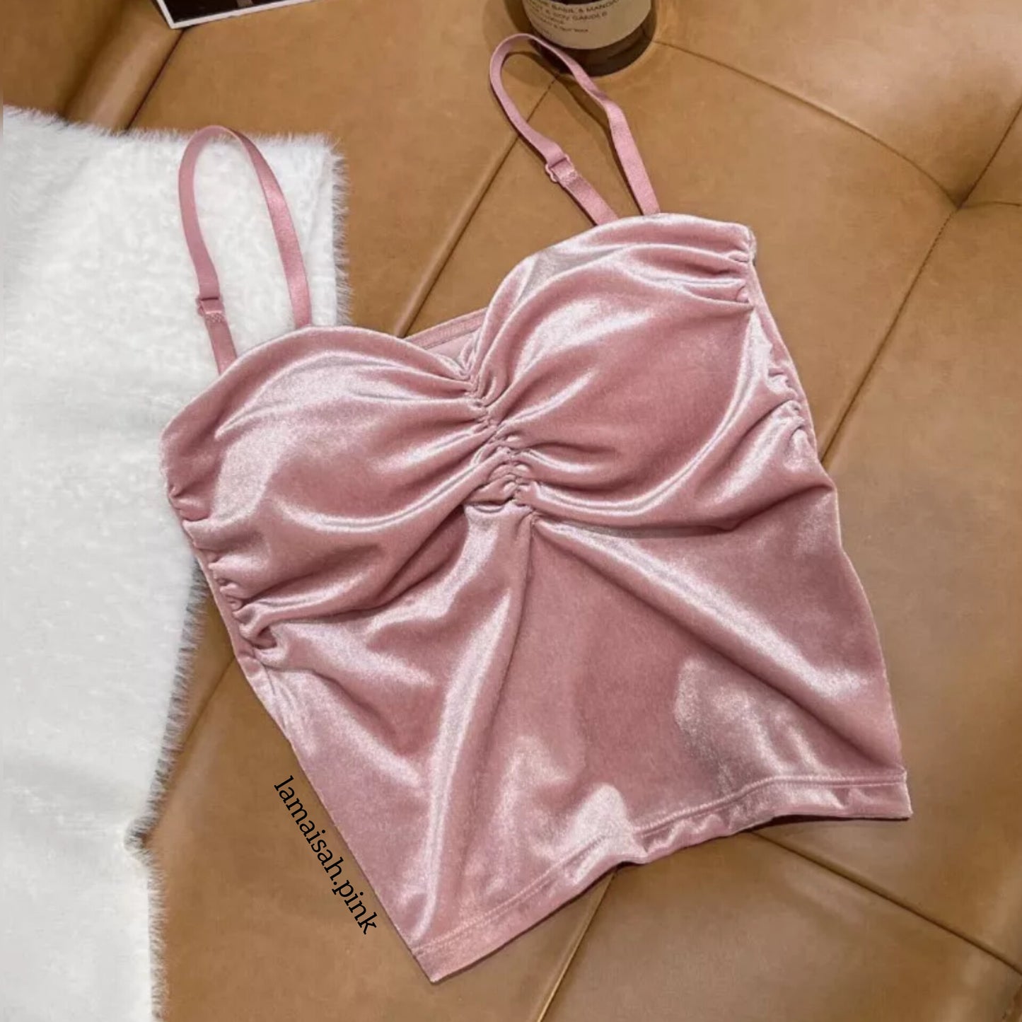 Shimmer Velvet Camisole