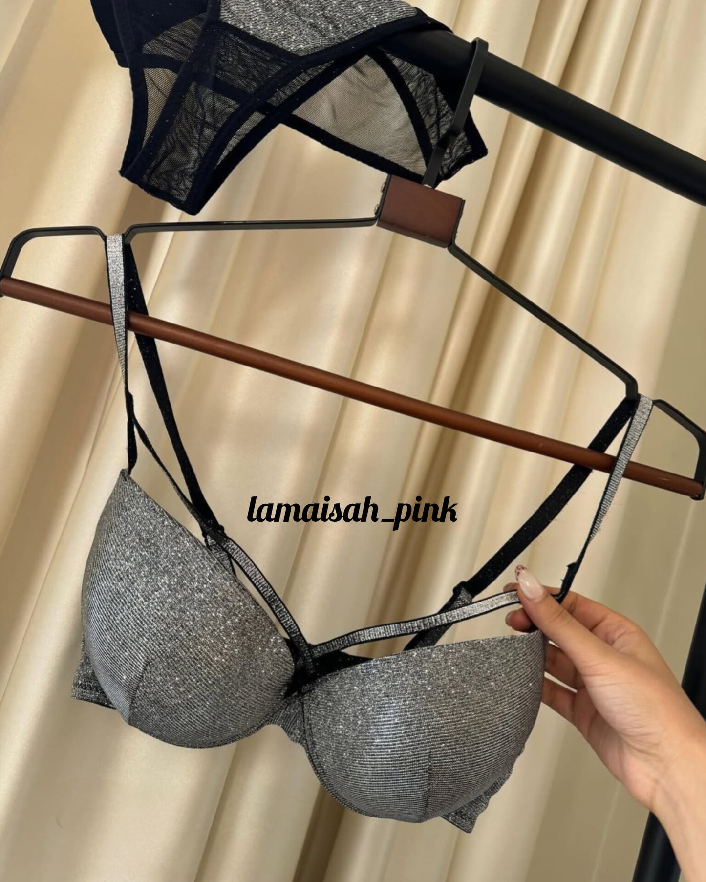 Glittery & Sparkly Bra Set π