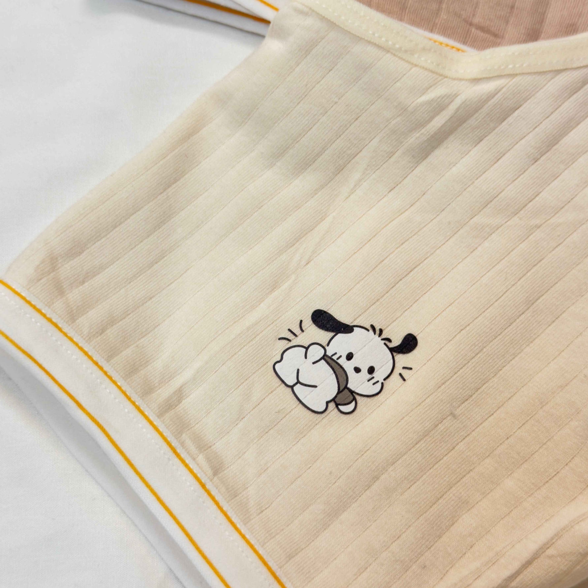 Teenage Cute Cartoon Logo Print Biddie