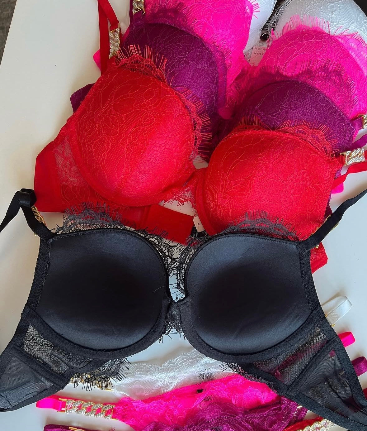 VS Net Style Padded Bra Set