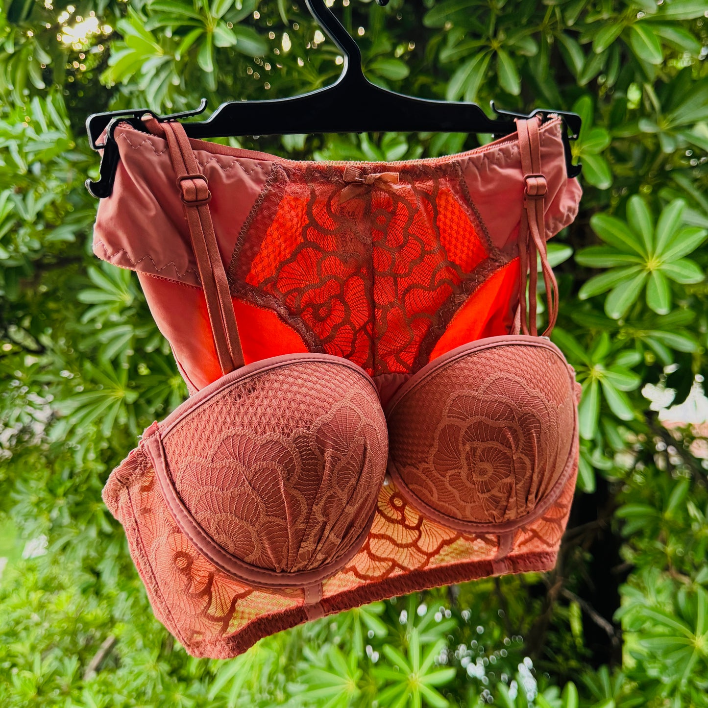 Rose Bra Set