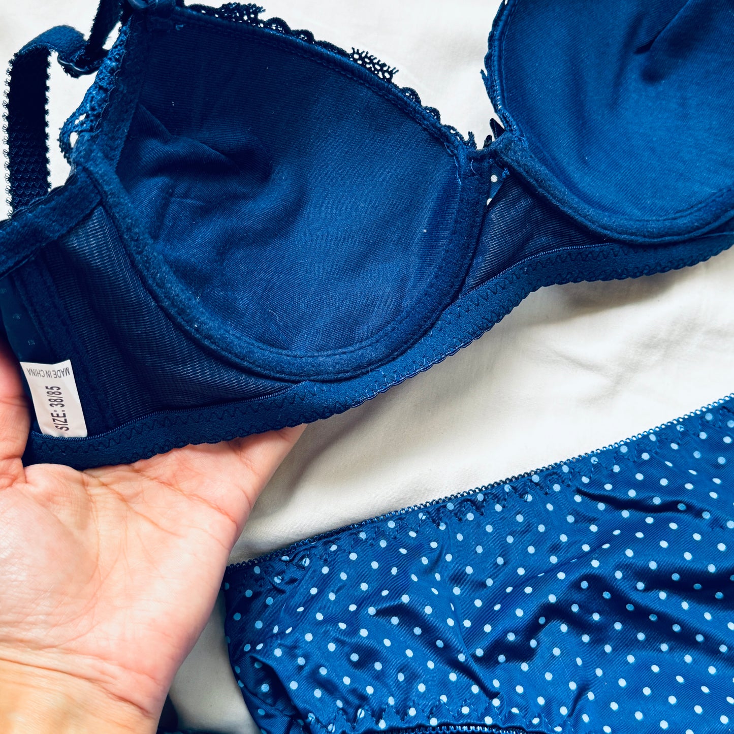 Polka Dots Bra Set