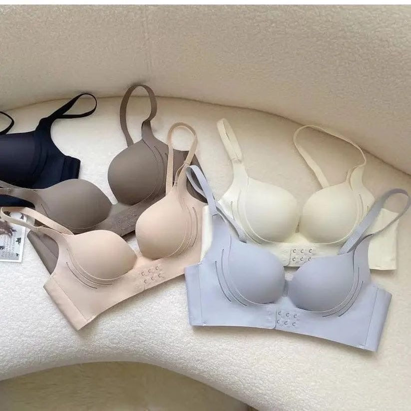 Front and Back Open Seamless Push up bra