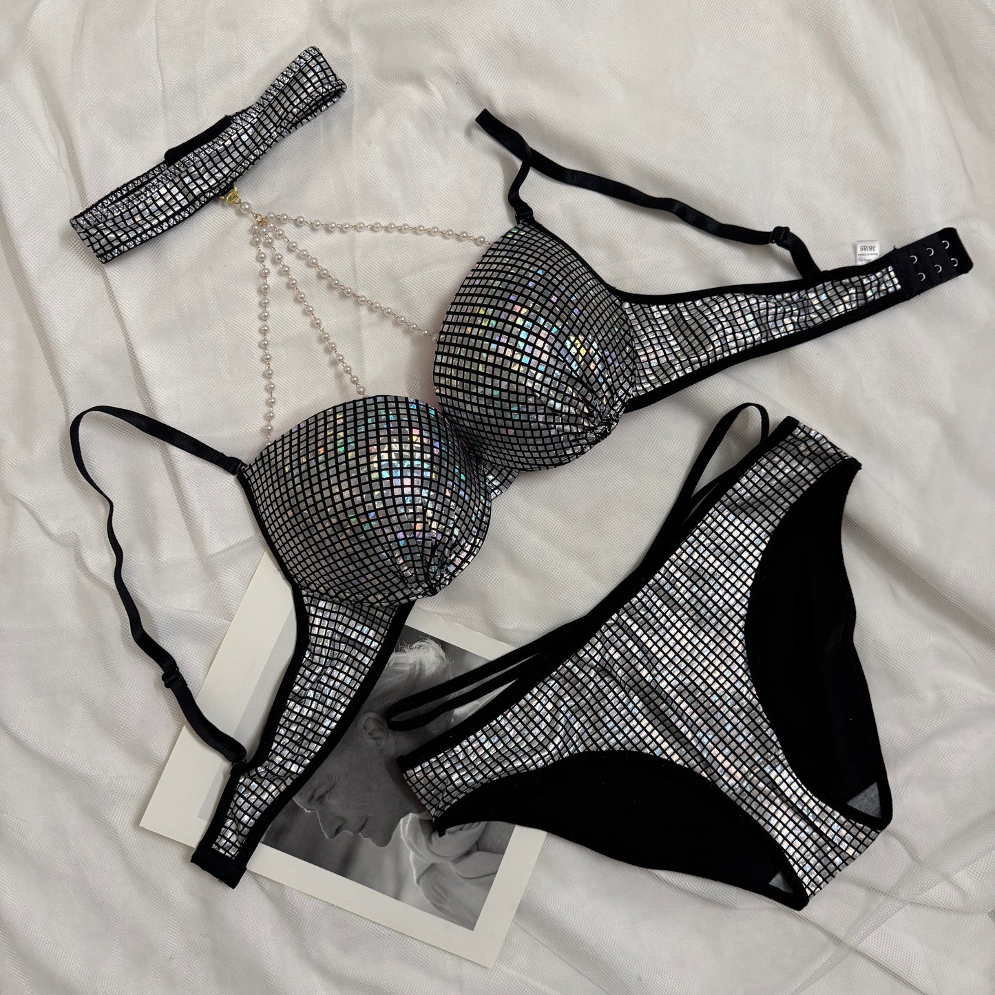 Disco Beads Bra Set 🪩
