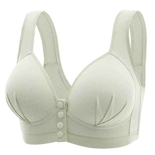 Plus Size Front Open Seamless Bra