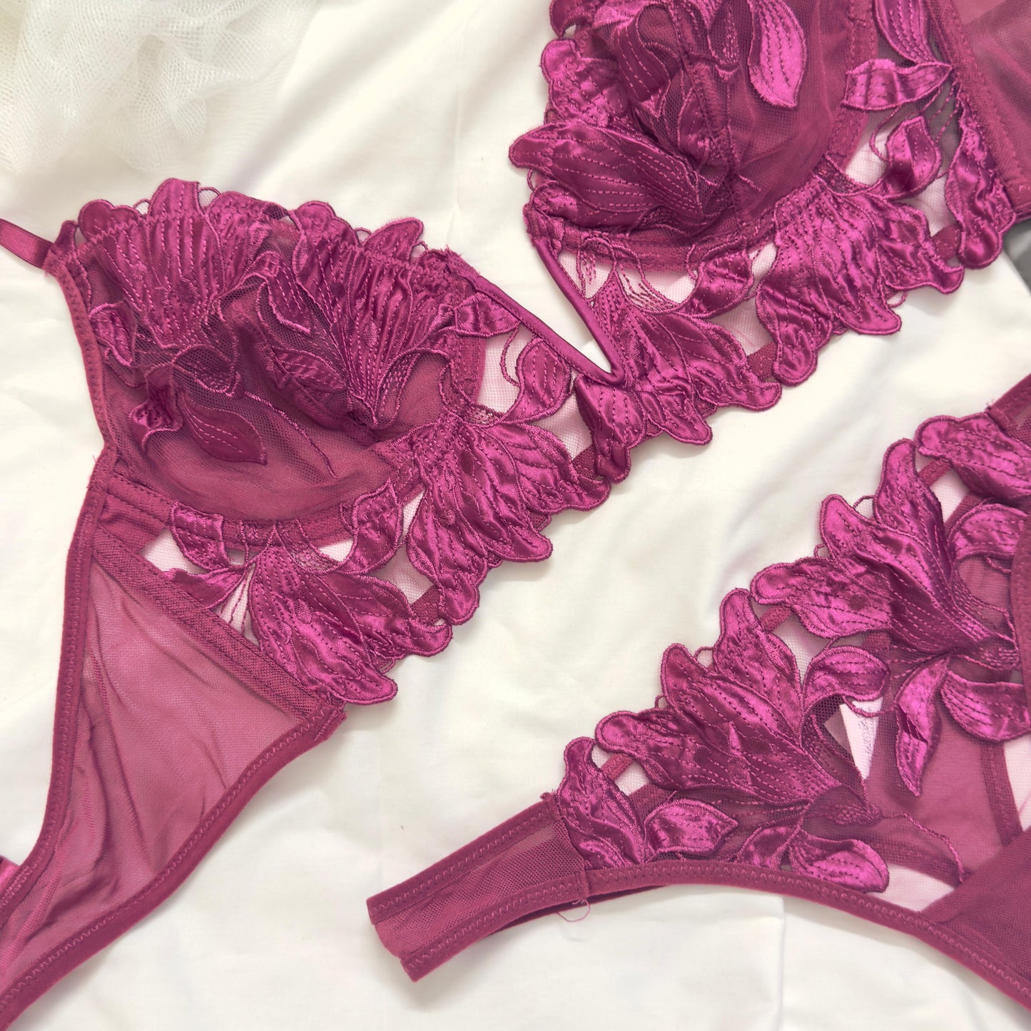 Floral Corset Set