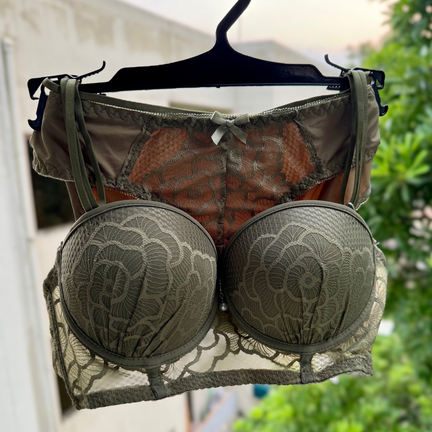 Rose Bra Set