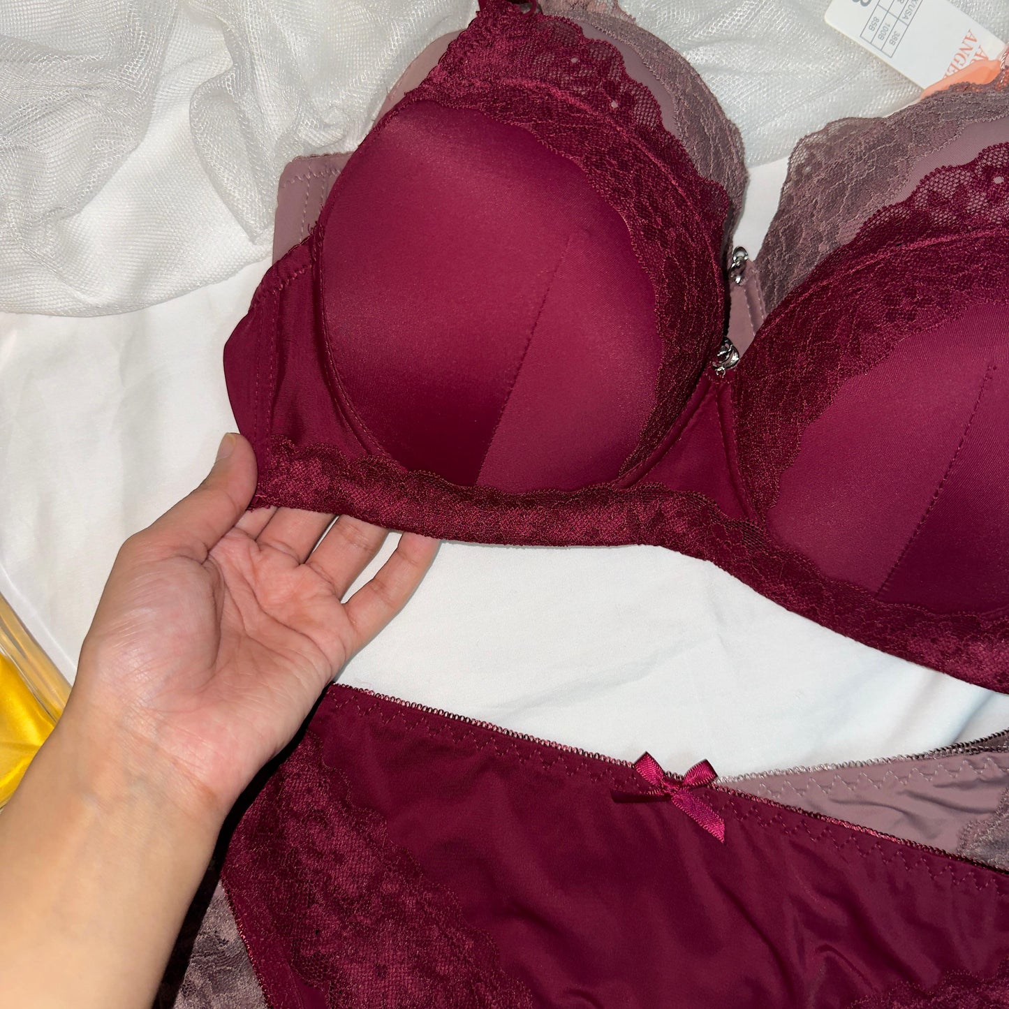 Soft Padded Bra Set