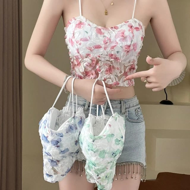 Rose Crop top