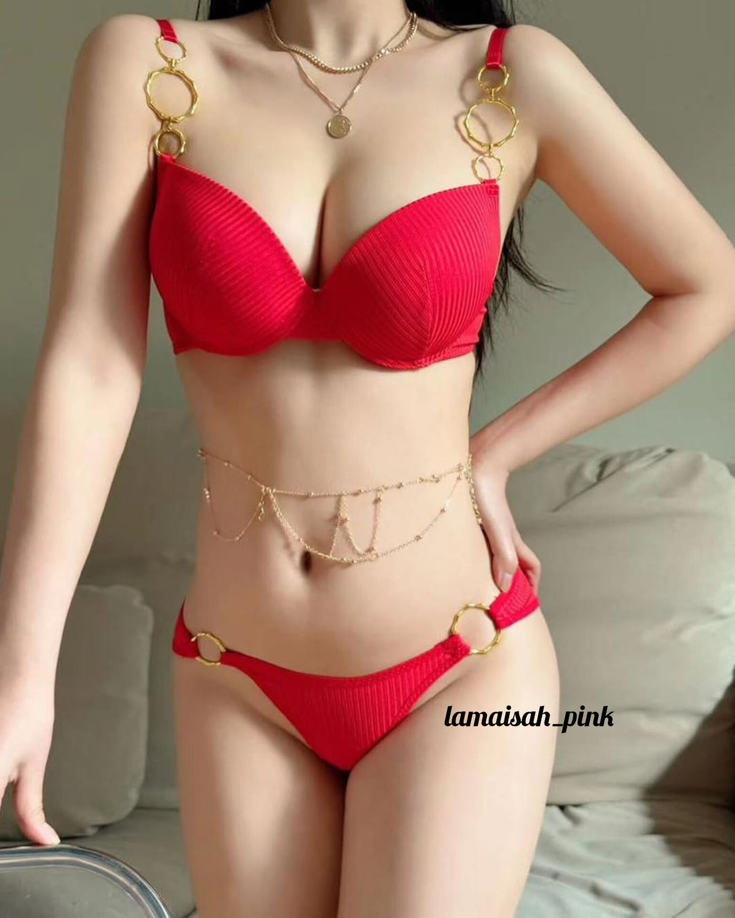 Rings Bra Set