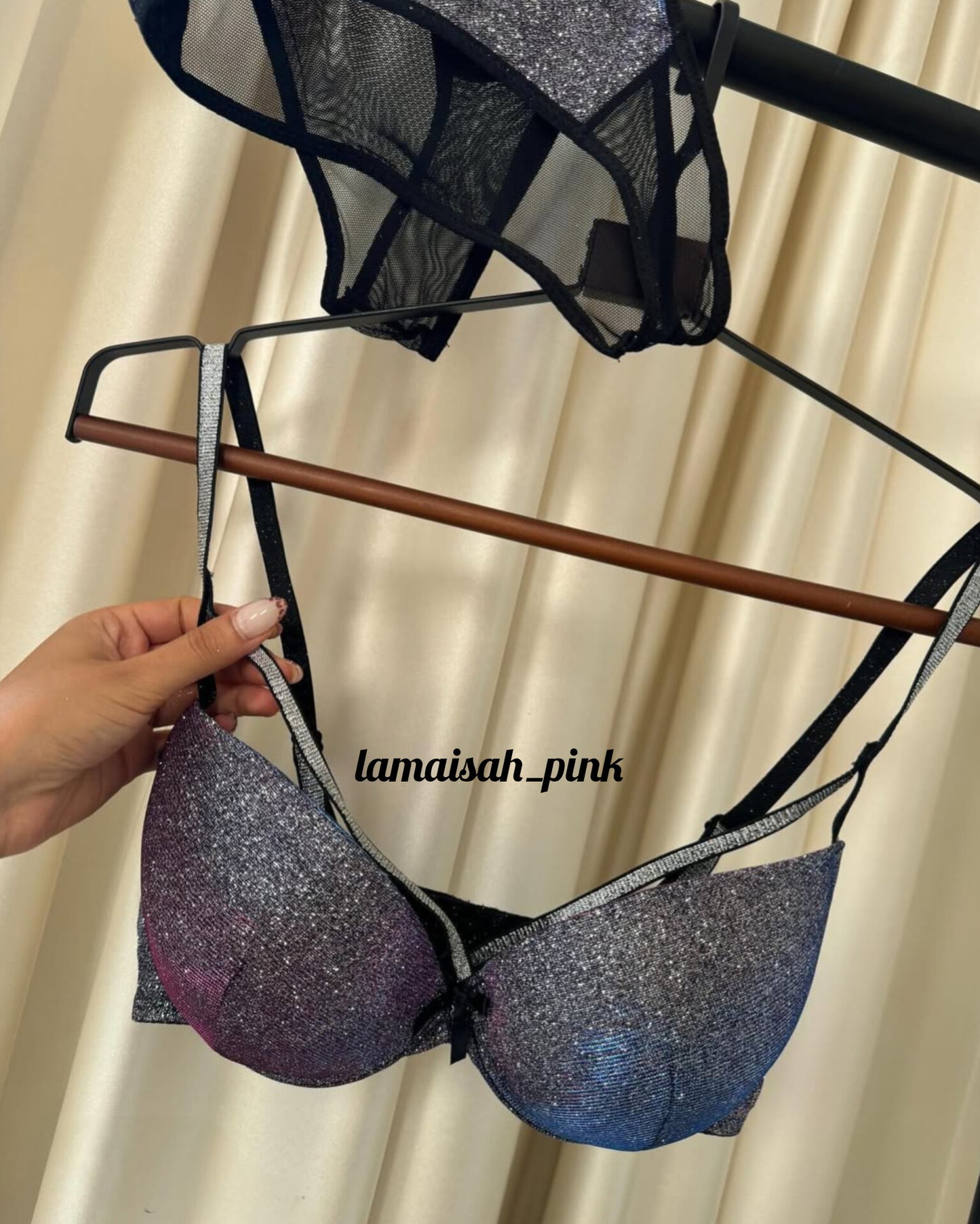 Glittery & Sparkly Bra Set π