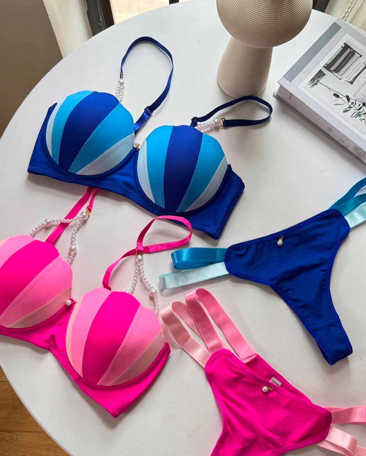 Ice Cream inspired Bra Set