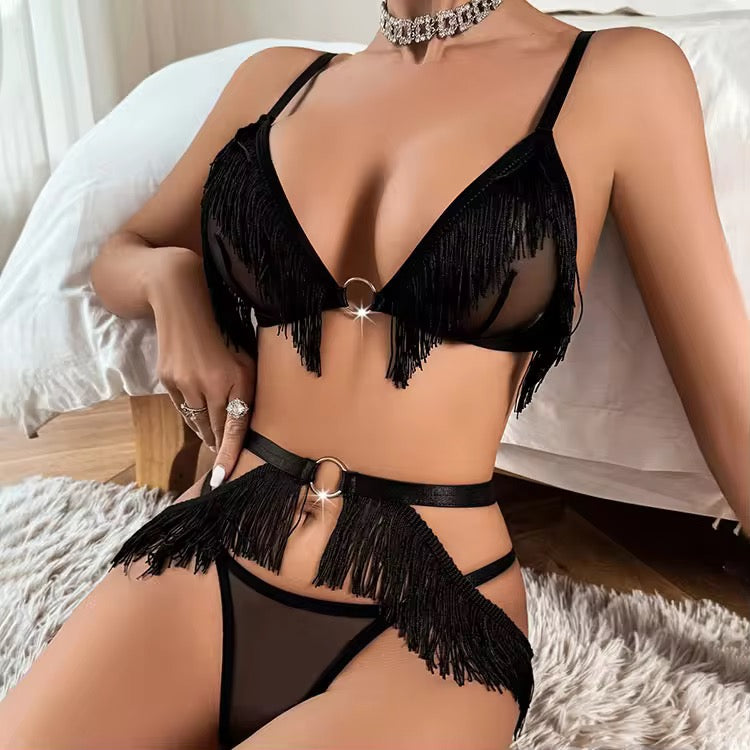 Black Tussel Nighty