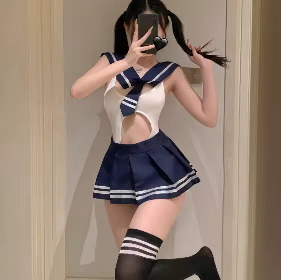 Japanese Sexy School Girl Costume