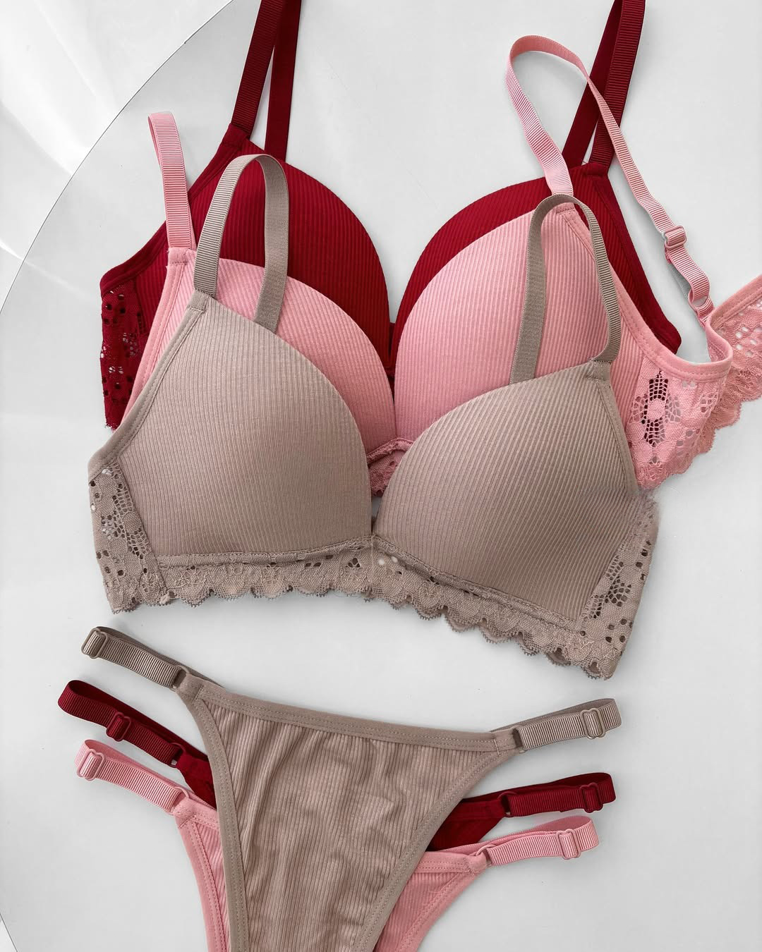 Daily wear Cute Seamless Bra Set