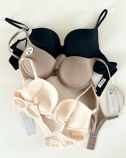 Front Open Double Padded Push up Bra