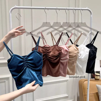 Shimmer Velvet Camisole