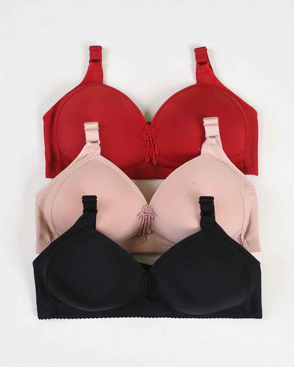 Daily Wear Thin Pad front Flower design Bra