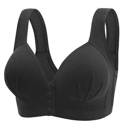 Plus Size Front Open Seamless Bra