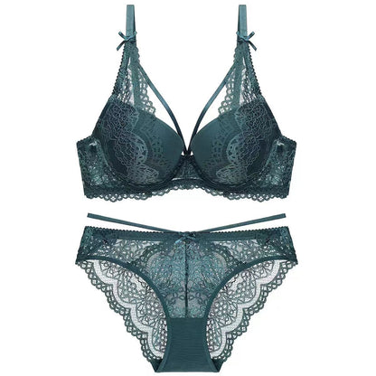 Single Padded Net Bra Set