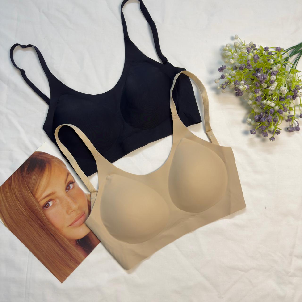 Seamless Invisible Scoop Bra