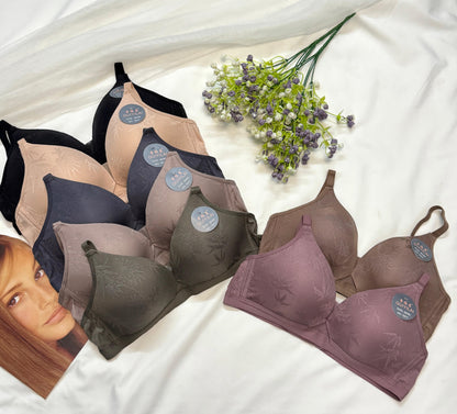 Seamless Self Print Bra(Dailywear)