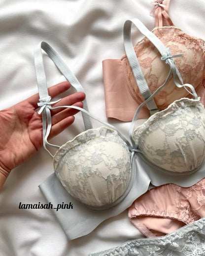 Seamless Floral Bra(Only Bra)