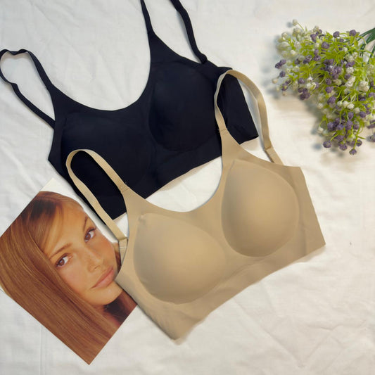 Seamless Invisible Scoop Bra