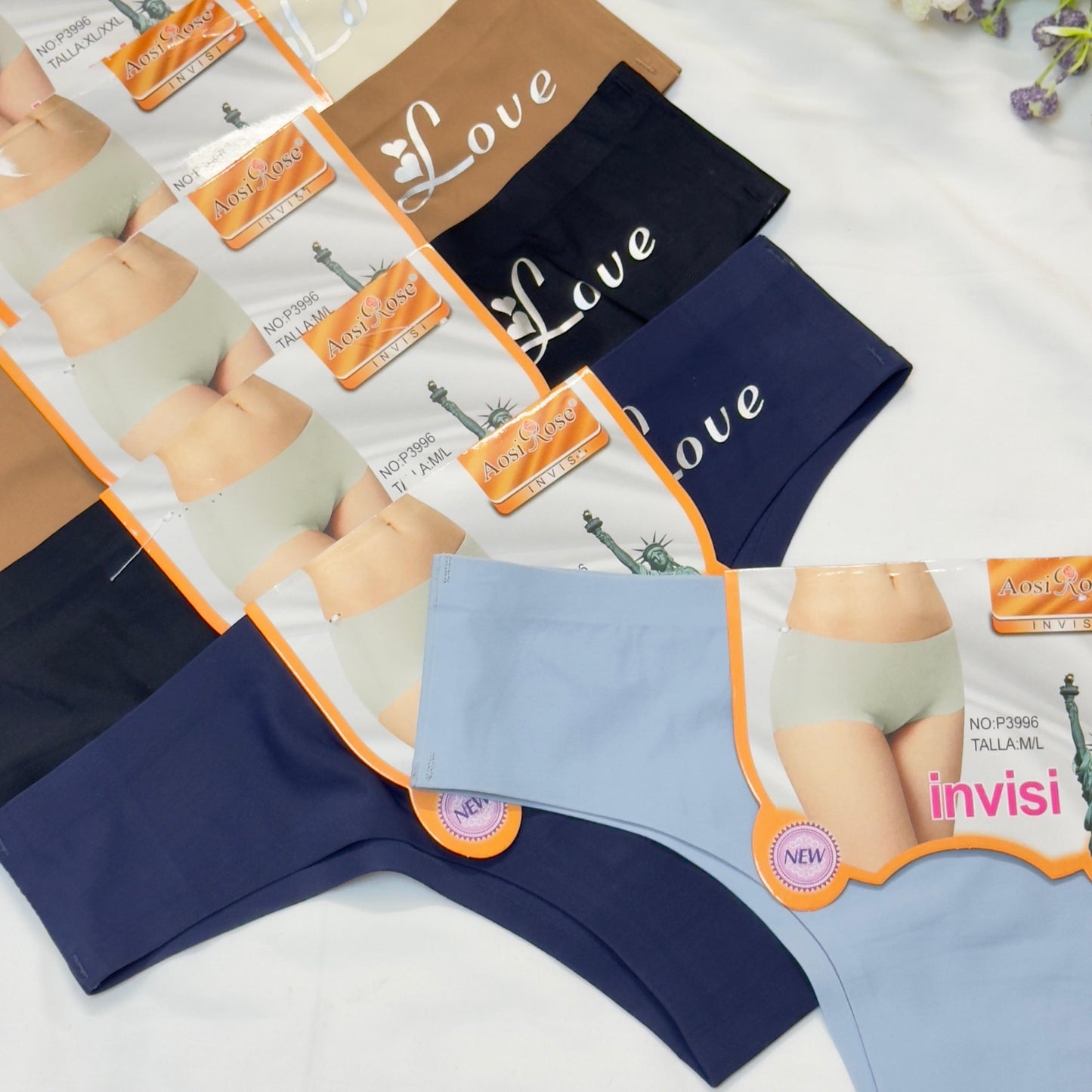 Invisible Seamless Imported Thongs