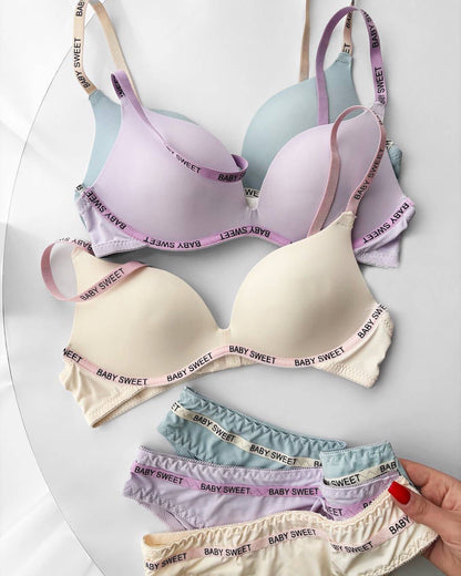 Seamless Baby Bra And Panty