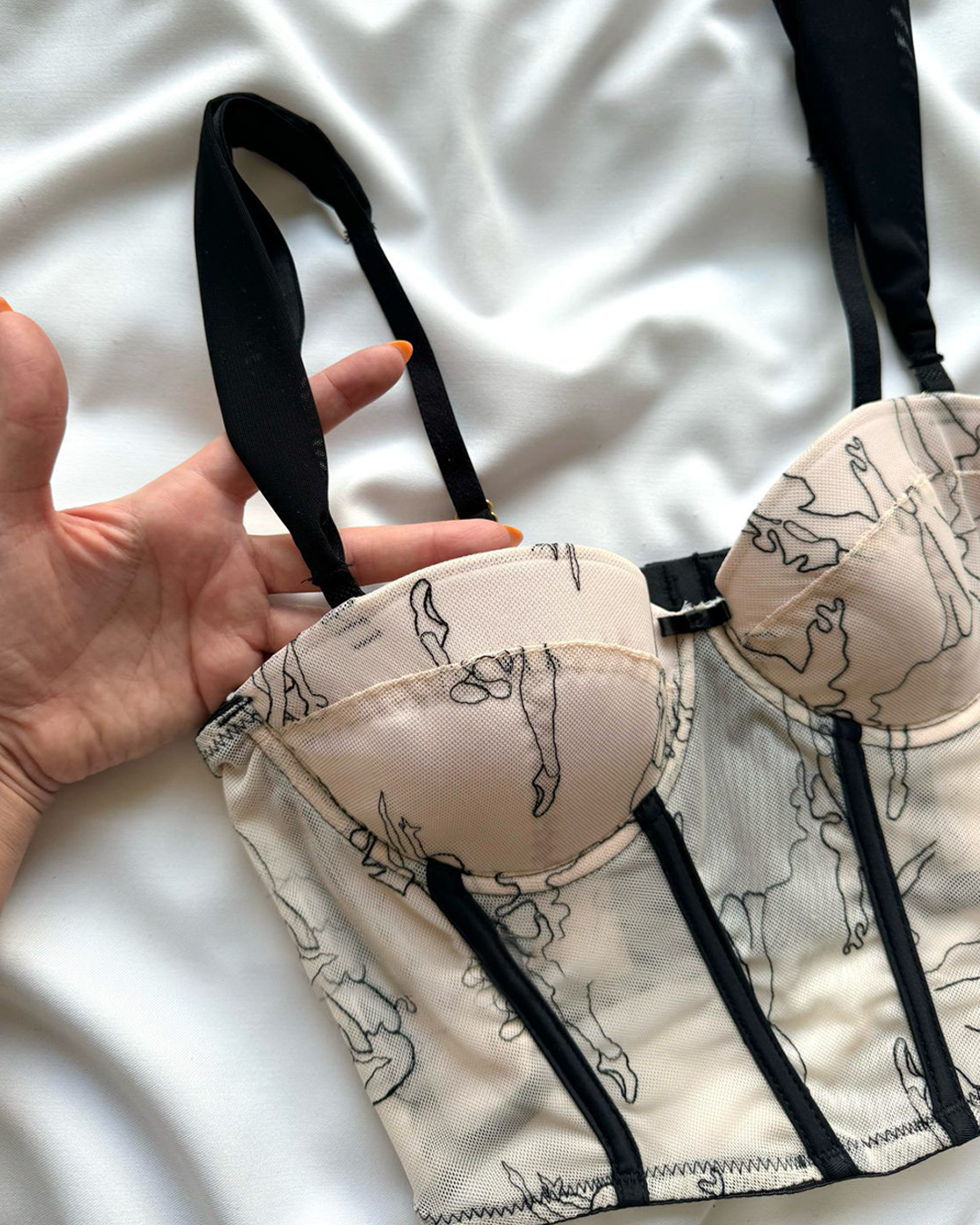 Embroidered Stylish Corset